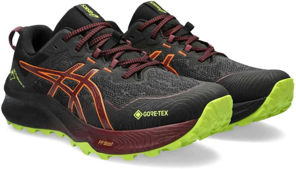 ASICS Gel-Trabuco 11 GTX Black/Black 40.5 EU Black Antique Red, 40.5 EU Black Antique Red