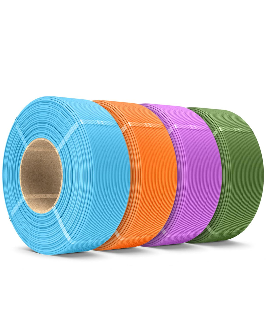 SUNLU PLA Matt Filament Refill 1.75mm 4KG, 3D Drucker Filament PLA Bündel, No-Spule Matte PLA Refill