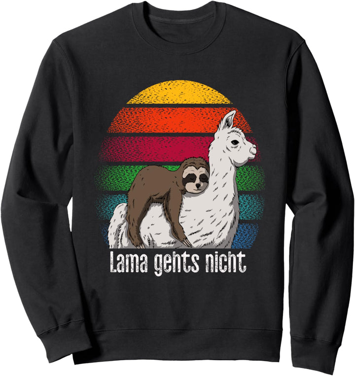 Lama gehts nicht! Offizielle Team Home Office ist am Start Sweatshirt
