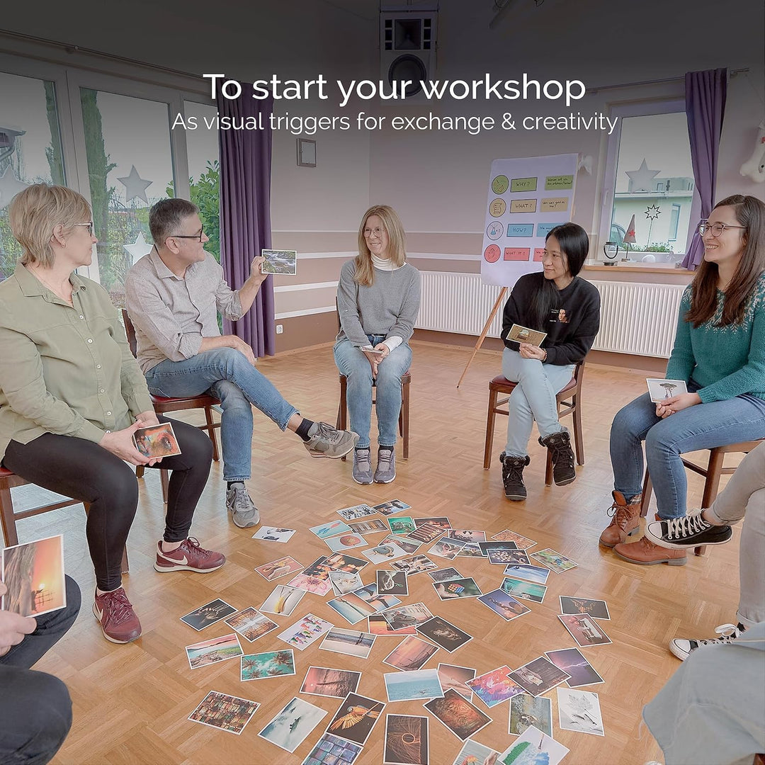 metaFox Coaching Postkarten | Doorway Effect | 52 hochwertige Karten für bedeutsame Gespräche und Be