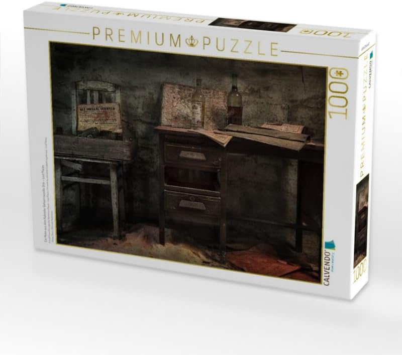 CALVENDO Puzzle Geheimnisvolle Orte - Lost Places 1000 Teile Lege-Grösse 64 x 48 cm Foto-Puzzle Bild