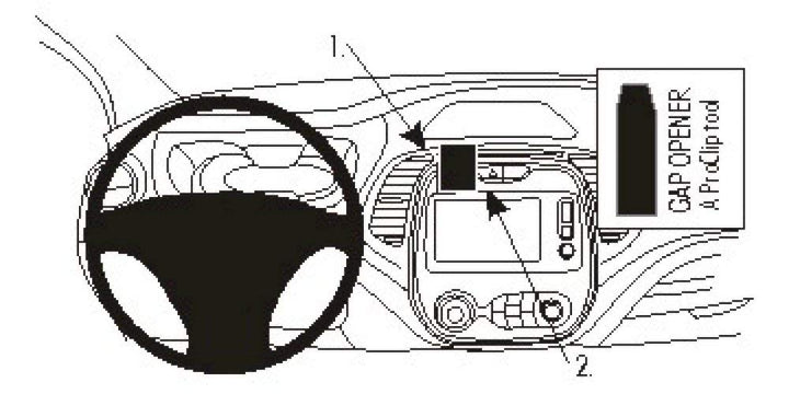 Brodit 854941 ProClip Halterung
