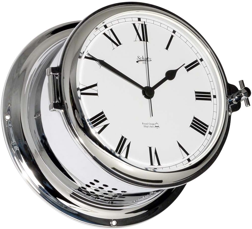 Schatz Glasenuhr Royal 180 chrom