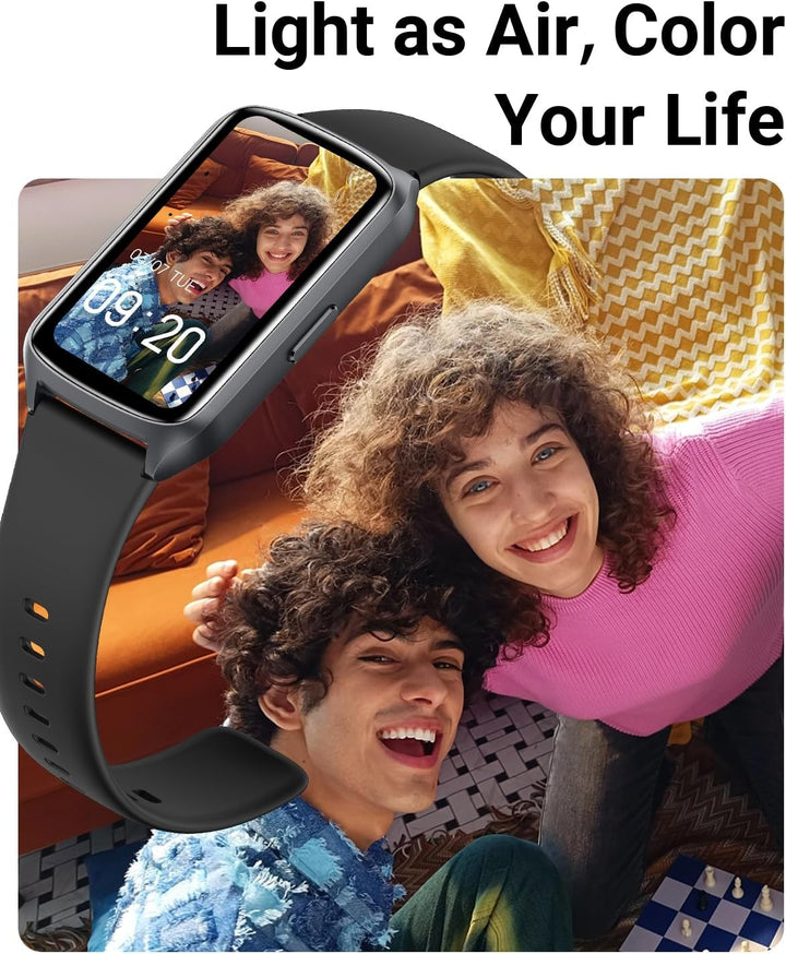 Fitness Tracker Fitnessuhr Damen Herren, bis zu 7 Tage Akkulaufzeit, 20+ Trainningsmodi, SpO2 Tracki