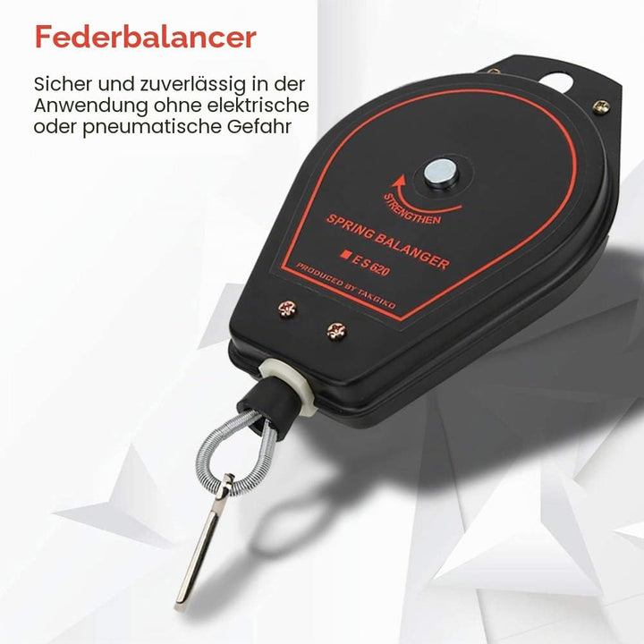 ES620 Federzug, Federzug Seilzug Federzughalterung Einziehbarer Feder Balancer Werkzeughalter 0,6~2,