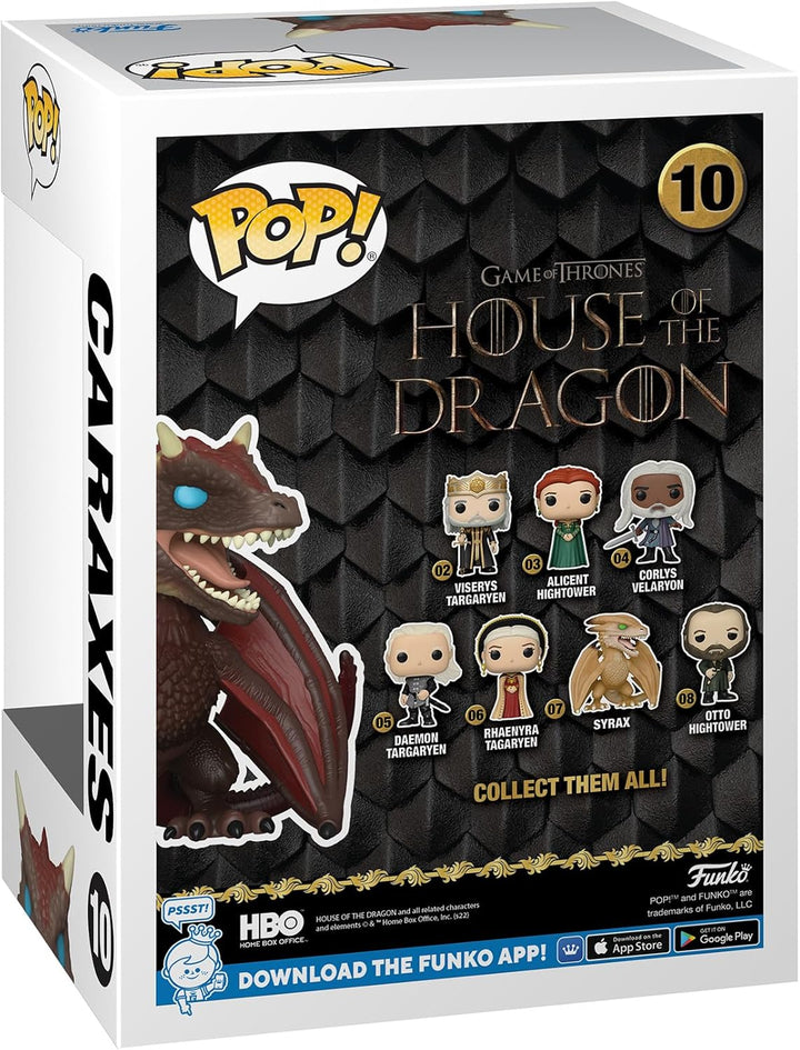 Funko Pop! TV: House of The Dragon - Caraxes - (Dragon)- Vinyl-Sammelfigur - Geschenkidee - Offiziel
