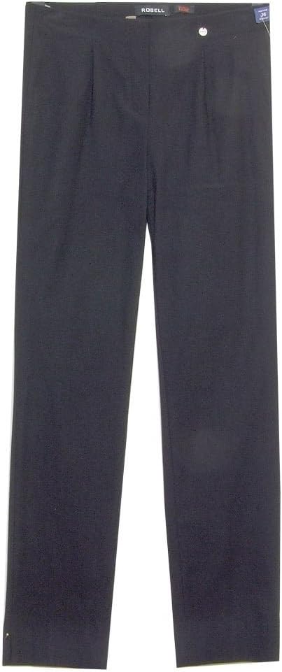 Robell Marie Stretchhose Schlupfhose Damen Hose Slim Fit - Winter Qalität Saison 2017/18 (40, Schwar
