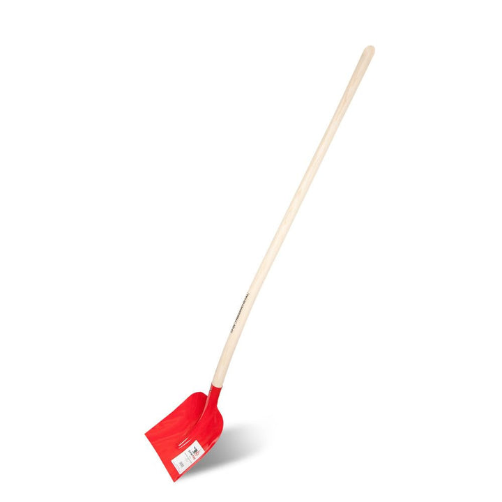 SHW-FIRE Holsteiner Schaufel - gehärteter roter Stahl mit 130cm Stiel - Made in Germany, Rot