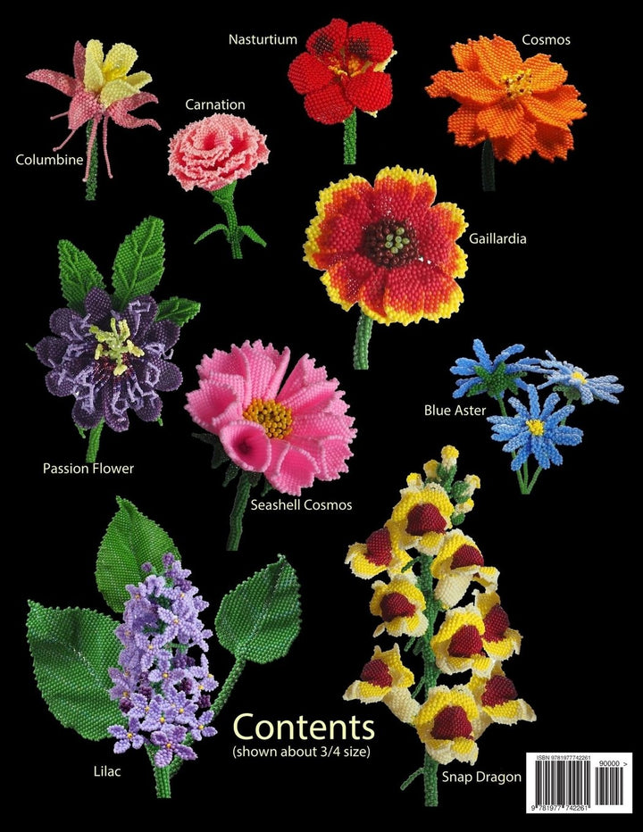 A Passion for Flowers in 3-D Peyote Stitch, Taschenbuch