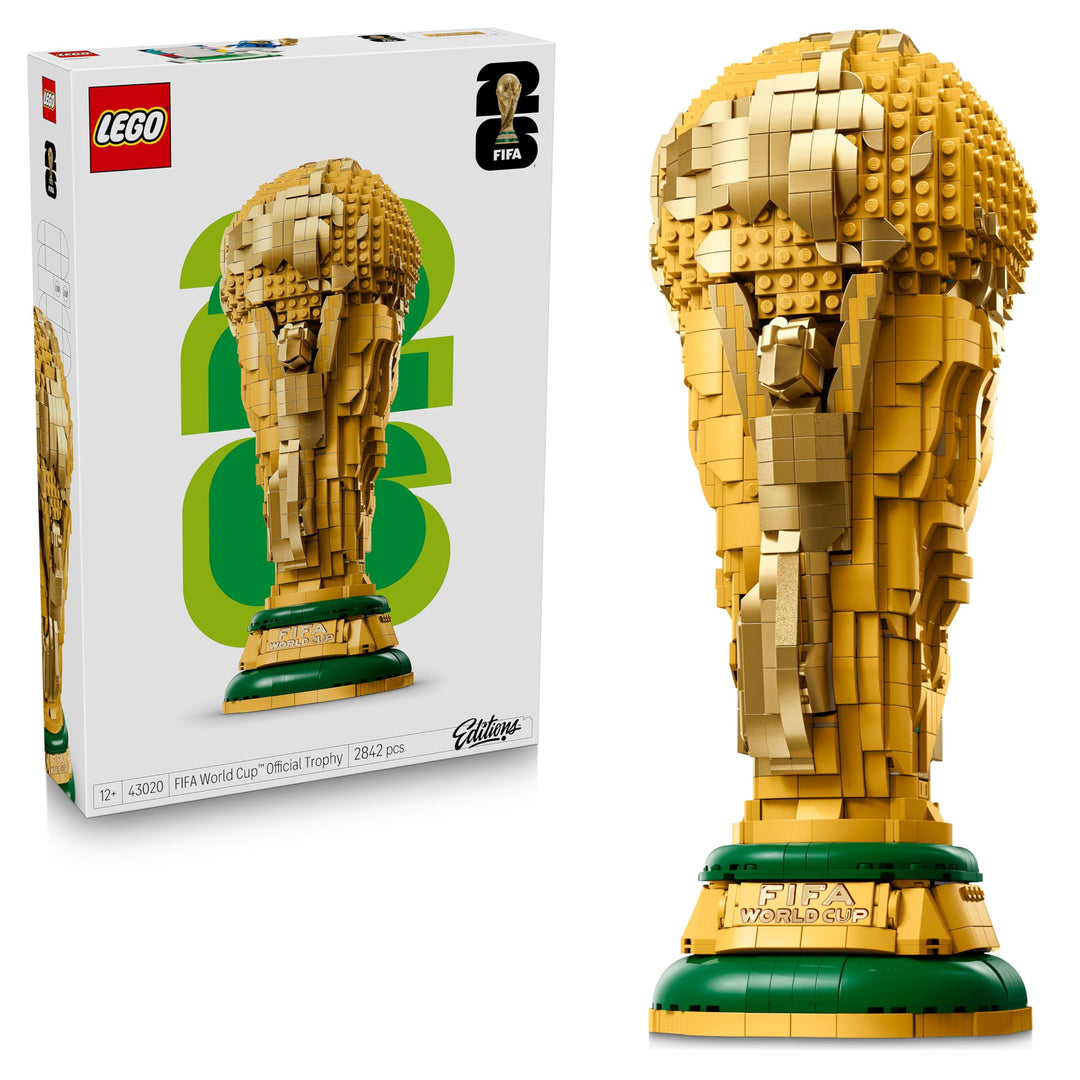 LEGO Editions Sports Offizieller Pokal der FIFA Fussball-Weltmeisterschaft - 3D DIY Modell mit samme