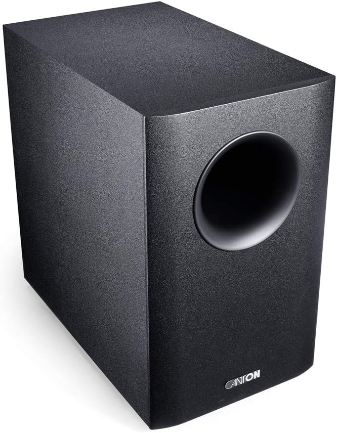 Canton 03724 AS 2020 SC aktiv Subwoofer schwarz Single, Single