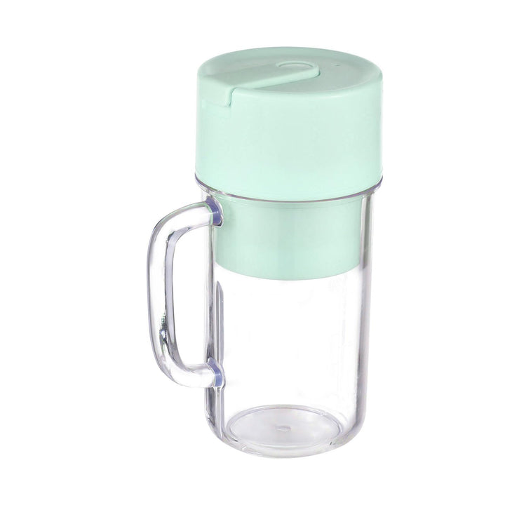 Tragbarer 340-ml-Minimixer mit 6 Klingen, Wasserdicht, USB Typ-C, Wiederaufladbar, Persönlicher Mixe