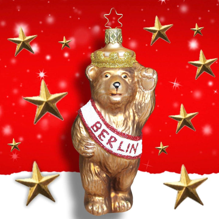 Inge-glas Weihnachts-Hänger Berliner Bär