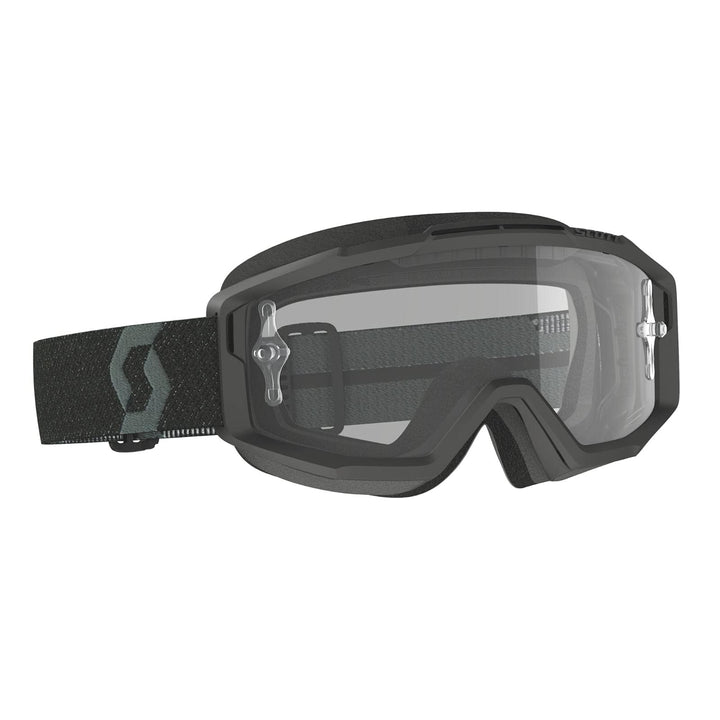 Scott Split OTG Motocross-Brille, schwarz/grau (Black/Grey, One Size)
