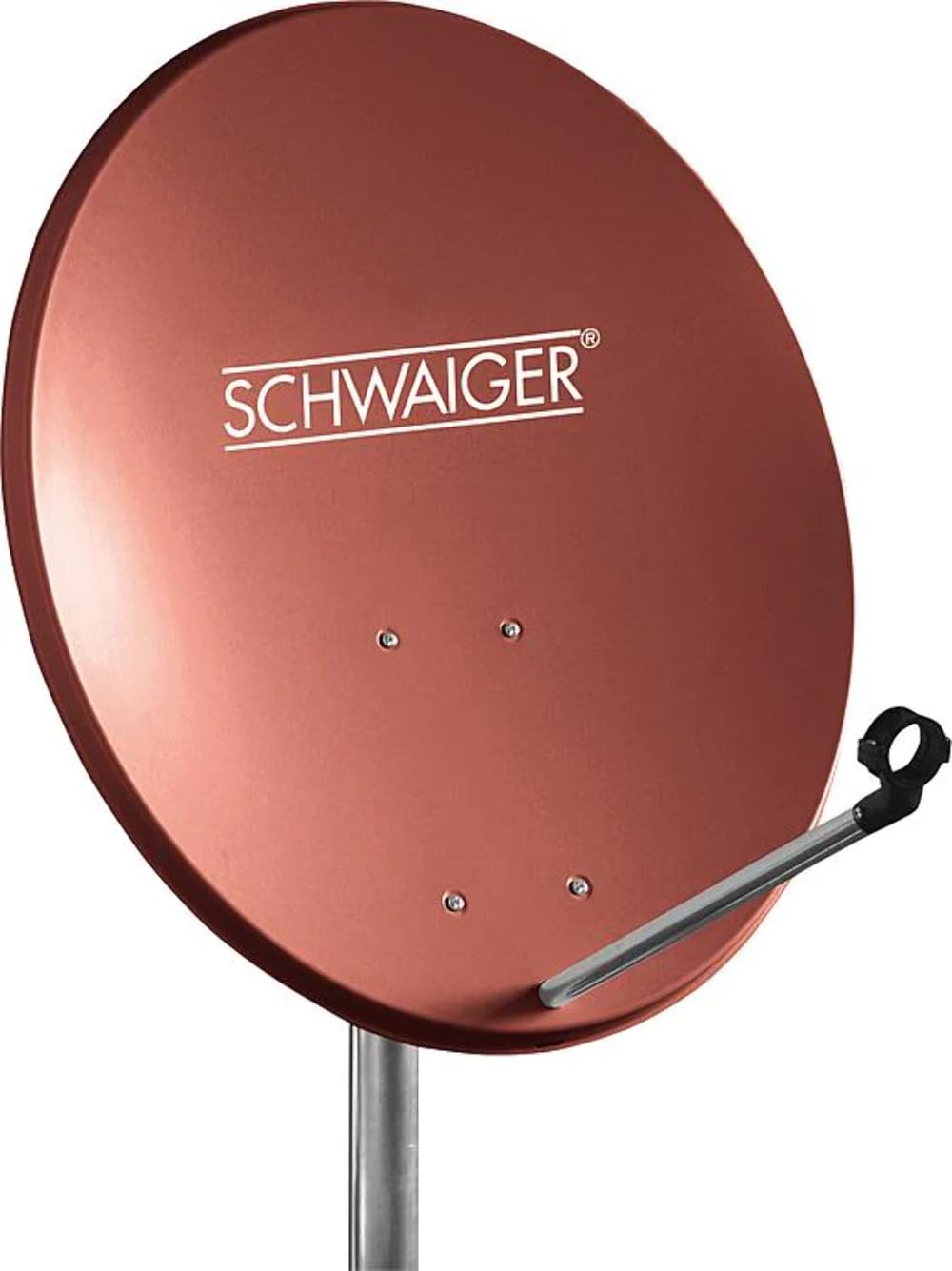 Schwaiger SPI550.2 SAT Antenne 60 cm Reflektormaterial: Stahl Ziegel-Rot