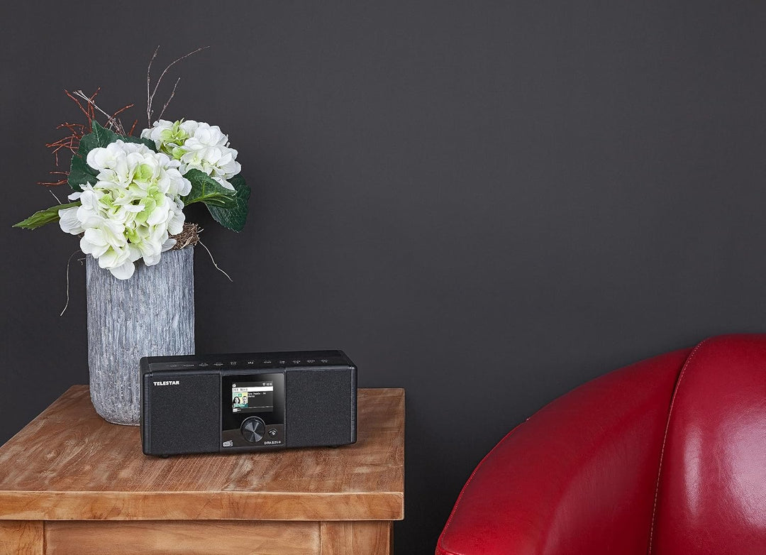 Telestar DIRA S 21i + - DAB+ Digitalradio & Internetradio (UKW/FM/DAB/DAB+ / Internet, WLAN, Stereo