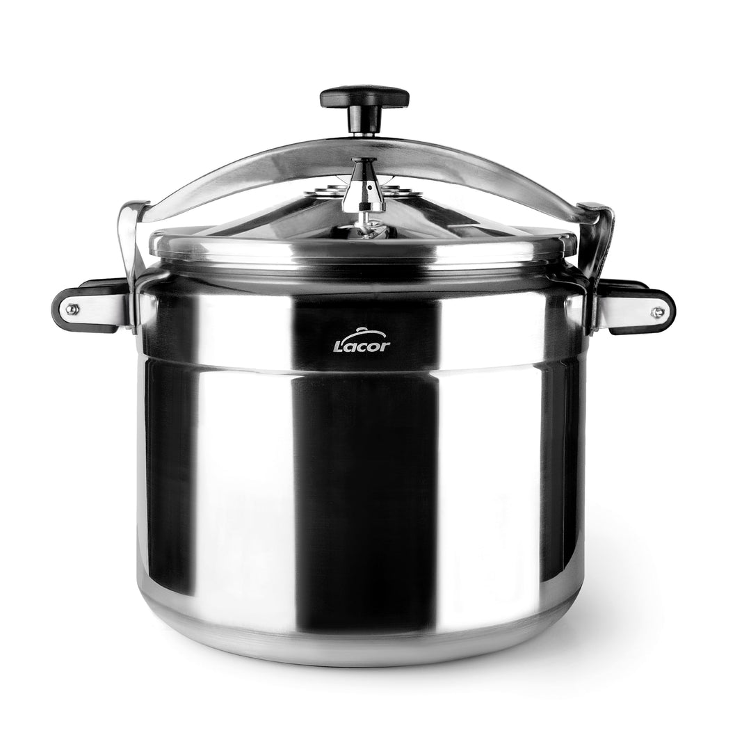 Lacor SCHNELLKOCHTOPF 4 L PRO-Classic, Aluminium, Grey, 46 x 34 x 35 cm