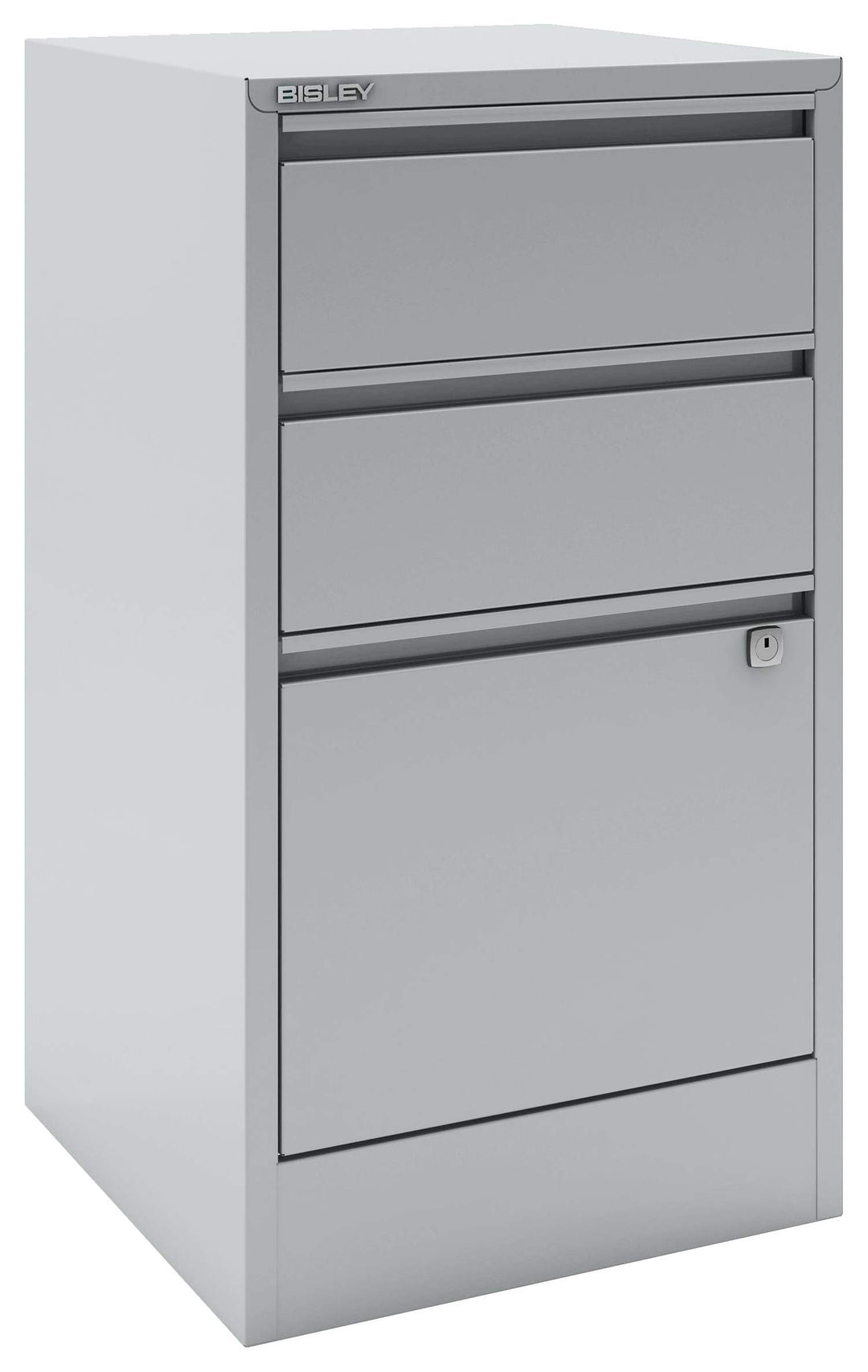 Bisley Home Filer, 2 Universal-, 1 HR-Schublade, Metall, 645 Lichtgrau, 40 x 41.3 x 67.2 cm, 645 Lic