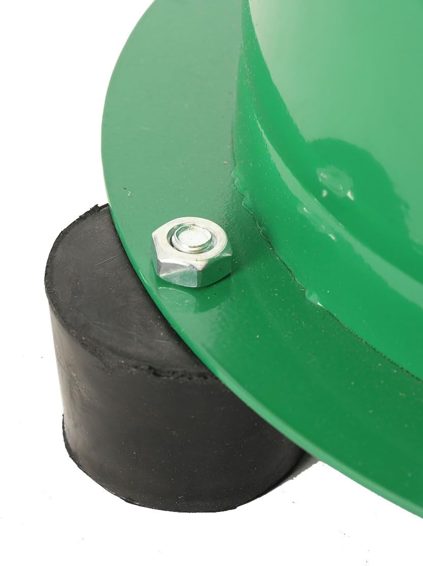 100W Vibrierende Poliertrommel Hülsenpolierer, 8 Zoll Elektrische Vibrationsschale, Vibrationspolier