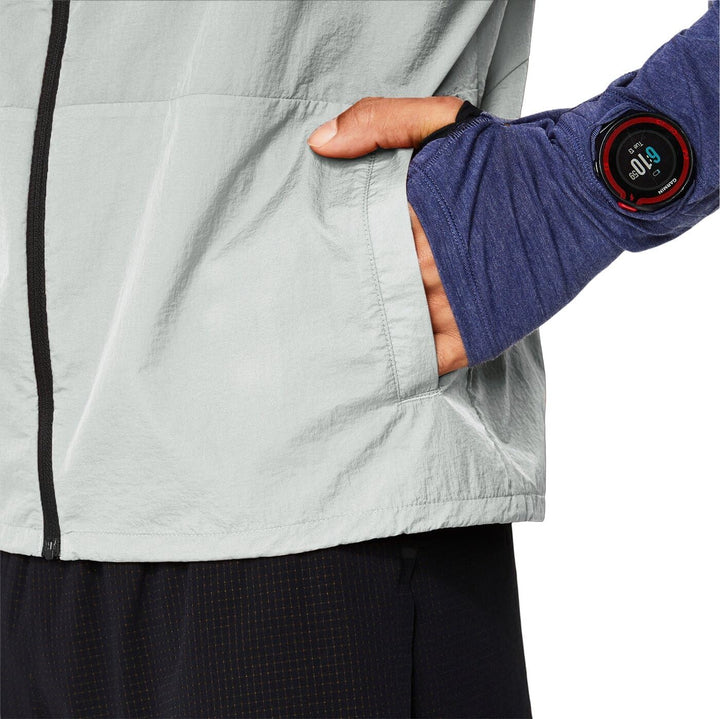 ASICS Metarun Packable Weste Herren Grau S, Grau S