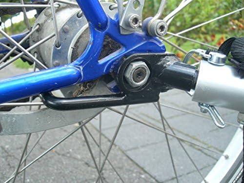 Fahrrad-Anhängerkupplung mit Drehsicherung für den Comfort Wagon