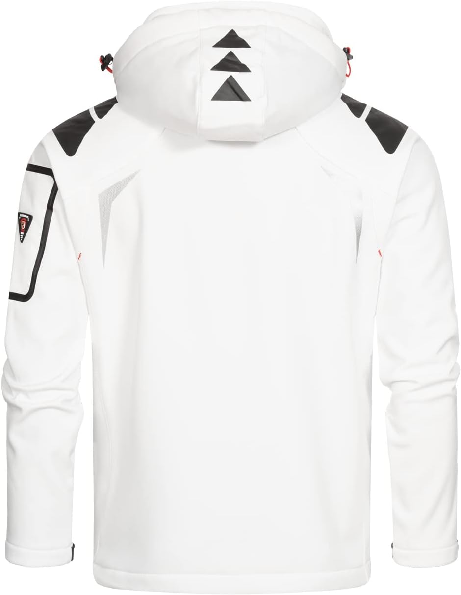 Geographical Norway Herren Tambour Herren Softshell Jacke S Weiss, S Weiss