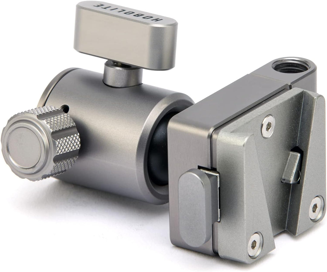 HOBOLITE V-Mount-Stativadapter mit Kugelgelenk, V-Mount-Stativadapter mit Kugelgelenk