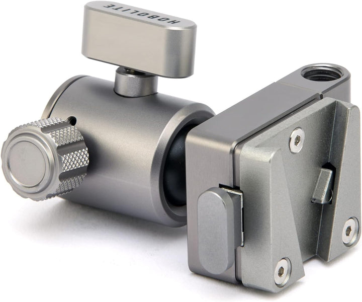 HOBOLITE V-Mount-Stativadapter mit Kugelgelenk, V-Mount-Stativadapter mit Kugelgelenk