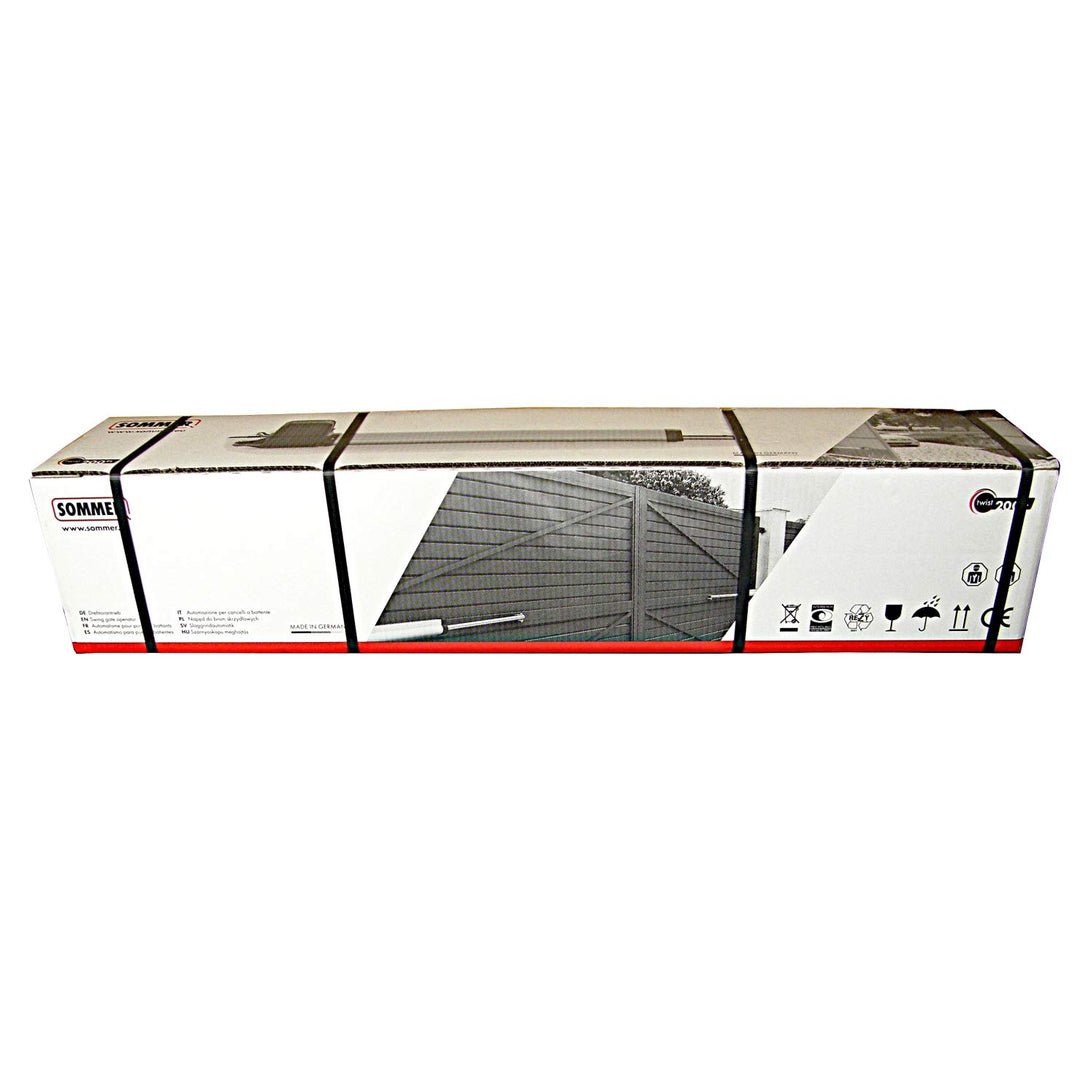 SOMMER Twist 200EL Drehtorantrieb 3230V200 2-flügelig + 2x Handsender Pearl TWIN + Einweglichtschran