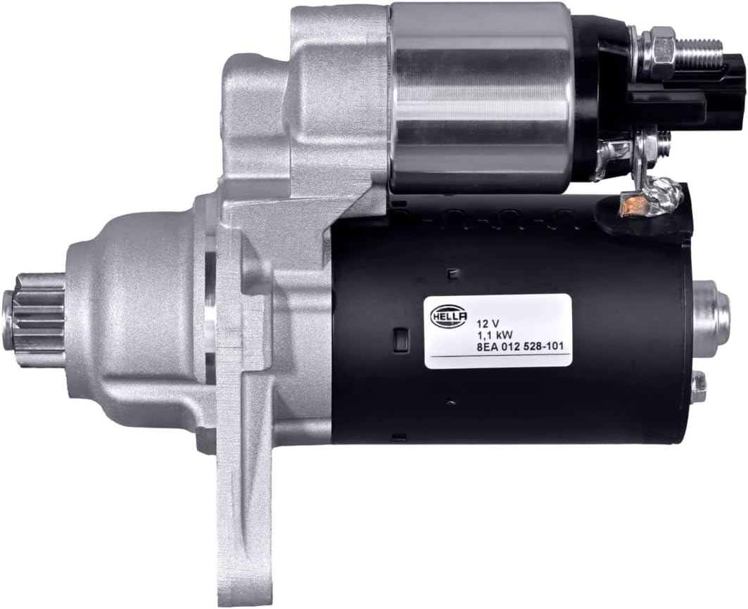 HELLA - Starter/Anlasser - 12V - 1.1kW - für u.a. VW Golf VI (5K1) - 8EA 012 528-101