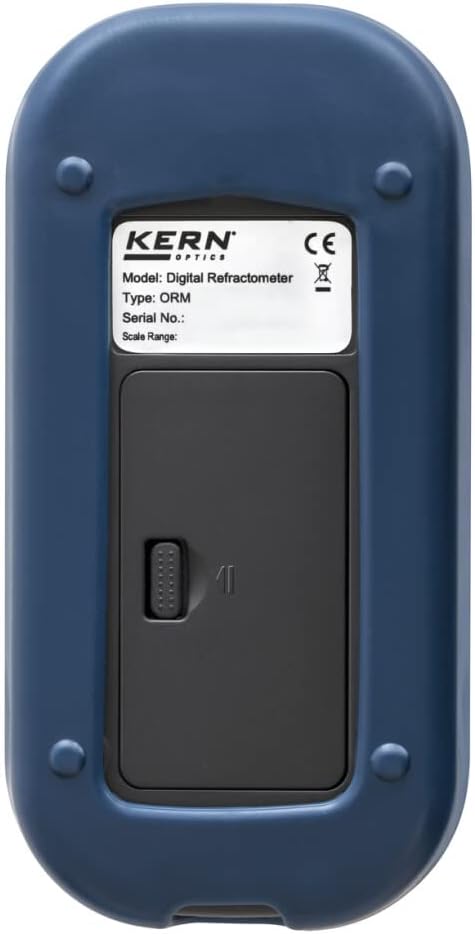 KERN &amp; SOHN Digitales Refraktometer KERN ORM 1SU – Frucht- und Traubenzucker (Abmessungen (B×T×H) 12