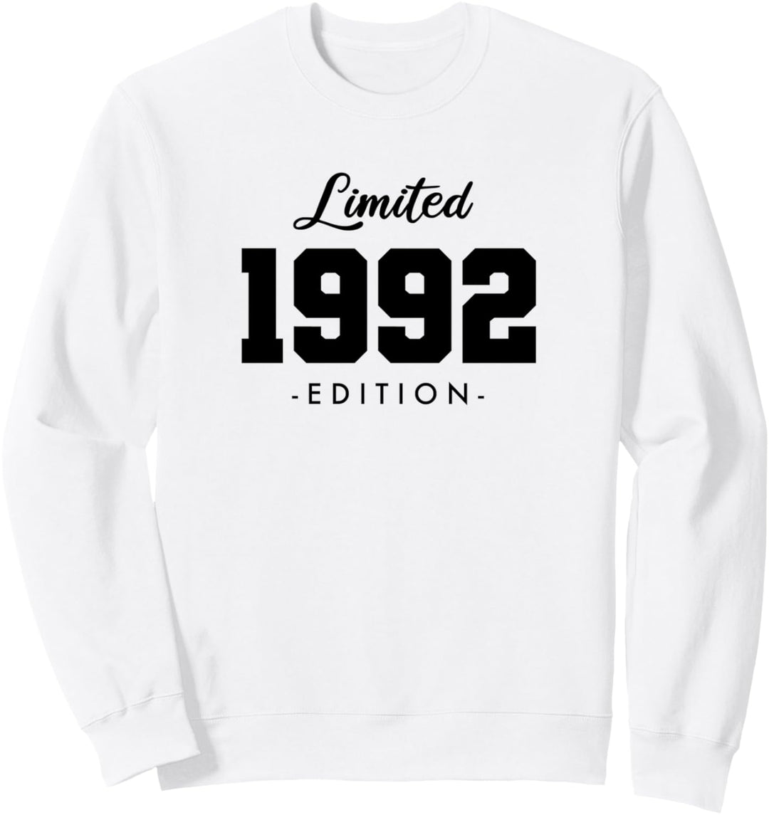 32 Jahre Jahrgang 1992 Limited Edition 32. Geburtstag Sweatshirt