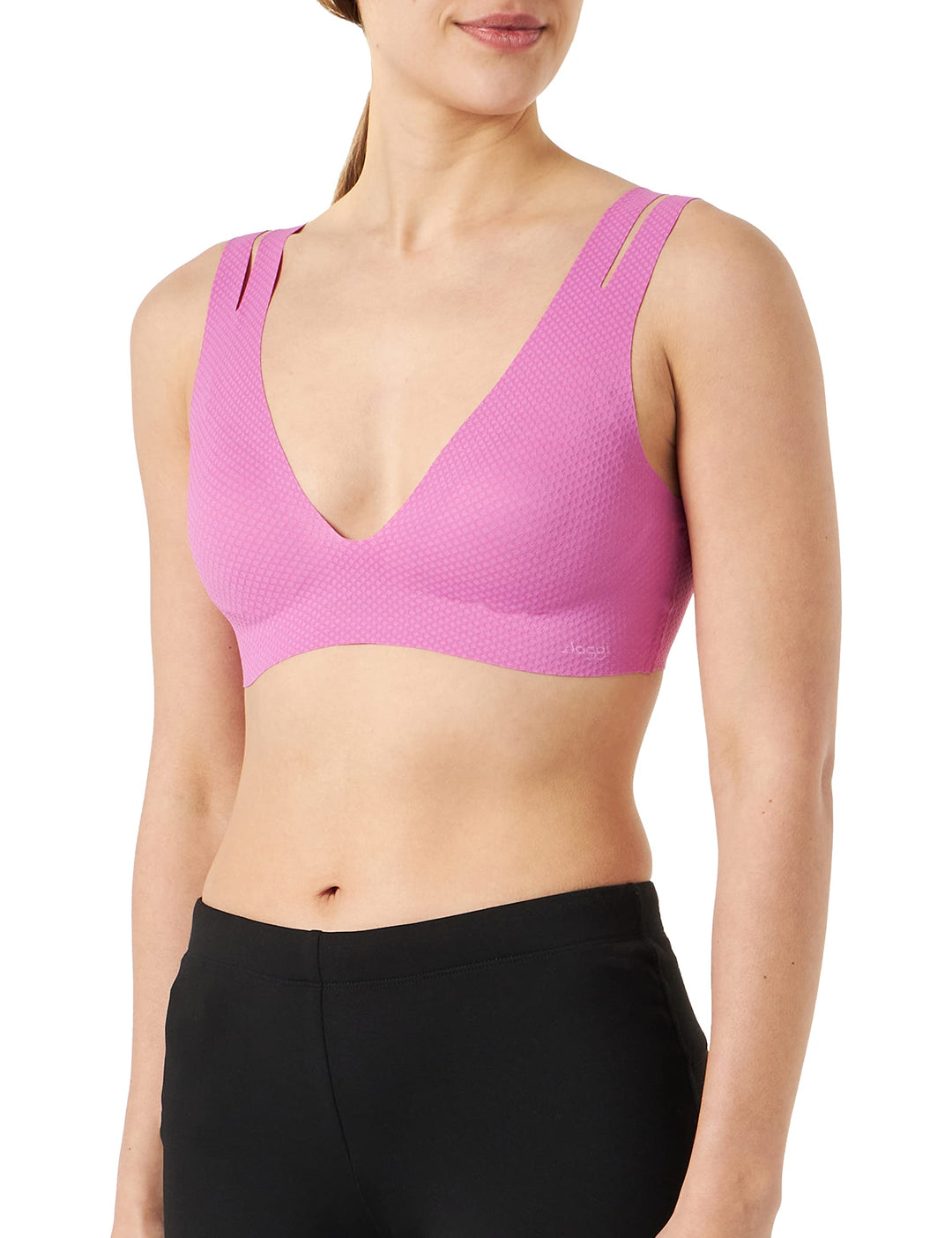 Sloggi Damen Zero Feel Flow Bralette Top, Undurchsichtige S Flash Pink, S Flash Pink