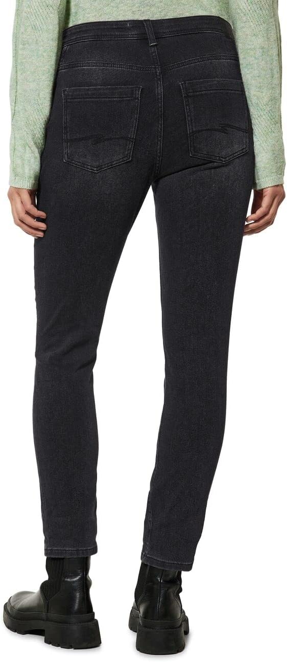 Street One Damen Jeanshose Loose 25W / 30L Thermoknit Black Wash, 25W / 30L Thermoknit Black Wash