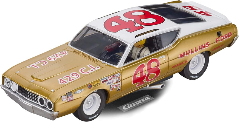 Carrera Digital 132 I Ford Torino Talladega No.48 I Auto für Rennbahn | Rennbahnen und lizensierte S