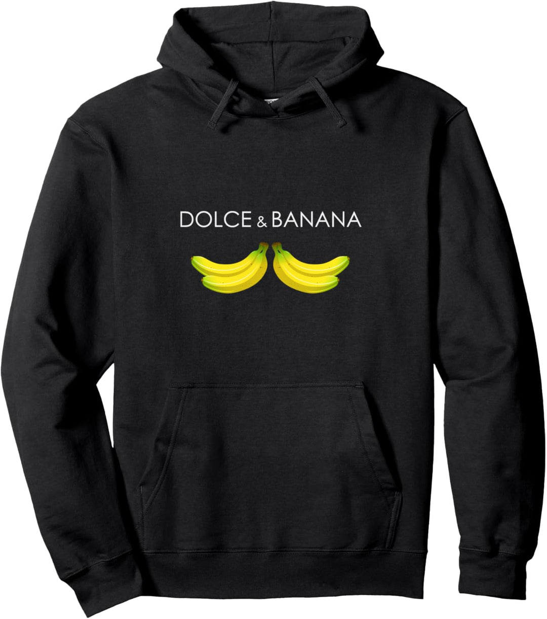 Dolce und Banana Lustige Bananen Sprüche | Dolce Banana Pullover Hoodie