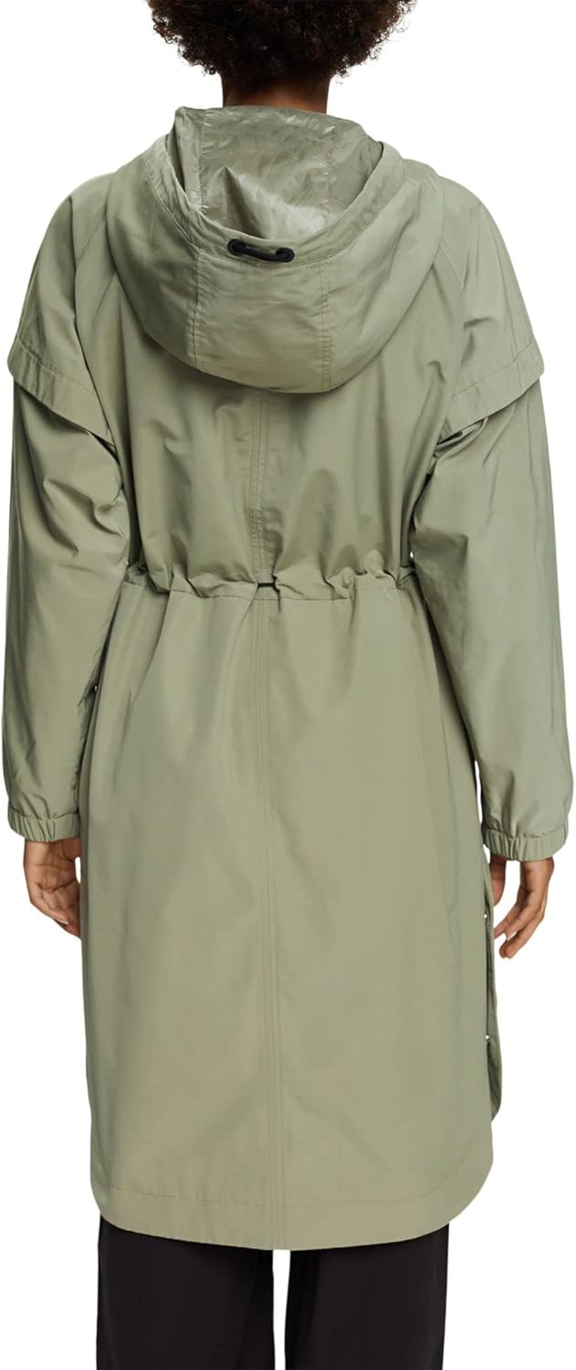 ESPRIT Damen Jacke, 345/LIGHT KHAKI
