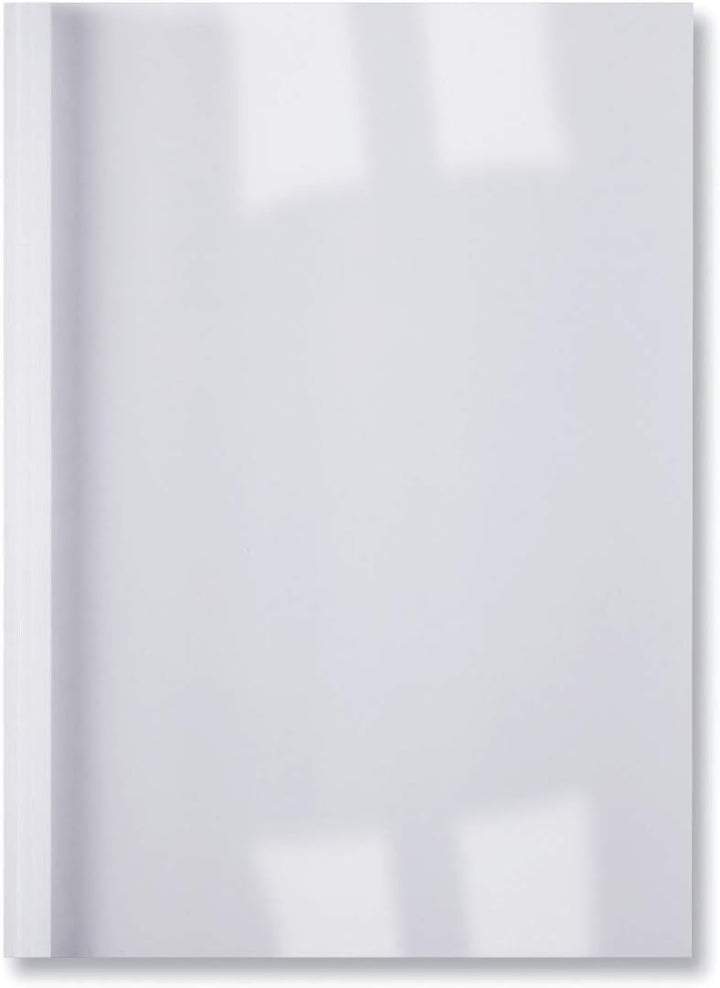 GBC IB386312 Thermobindemappe Business Line Leinen, 3 mm, 100 Stück, weiss Weiss 3 mm, Weiss 3 mm