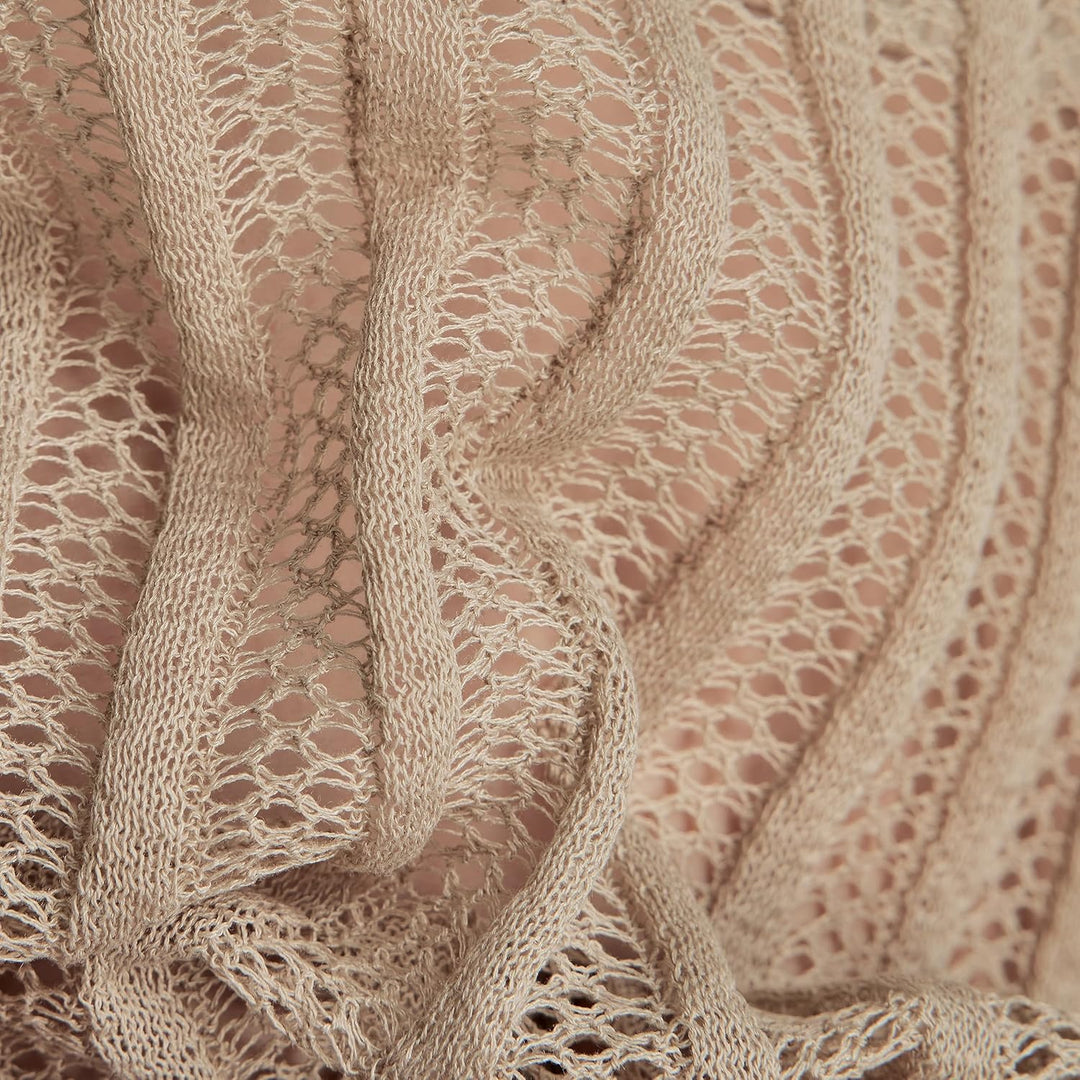 G-STAR RAW Damen Pointelle Knitted Top Knits XS Beige (Westpoint Khaki D21656-d140-c531), XS Beige (