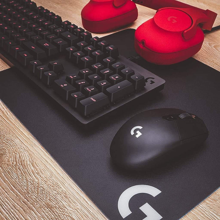 Logitech G305 LIGHTSPEED kabellose Gaming-Maus mit HERO 12K DPI Sensor, Wireless Verbindung, 6 progr