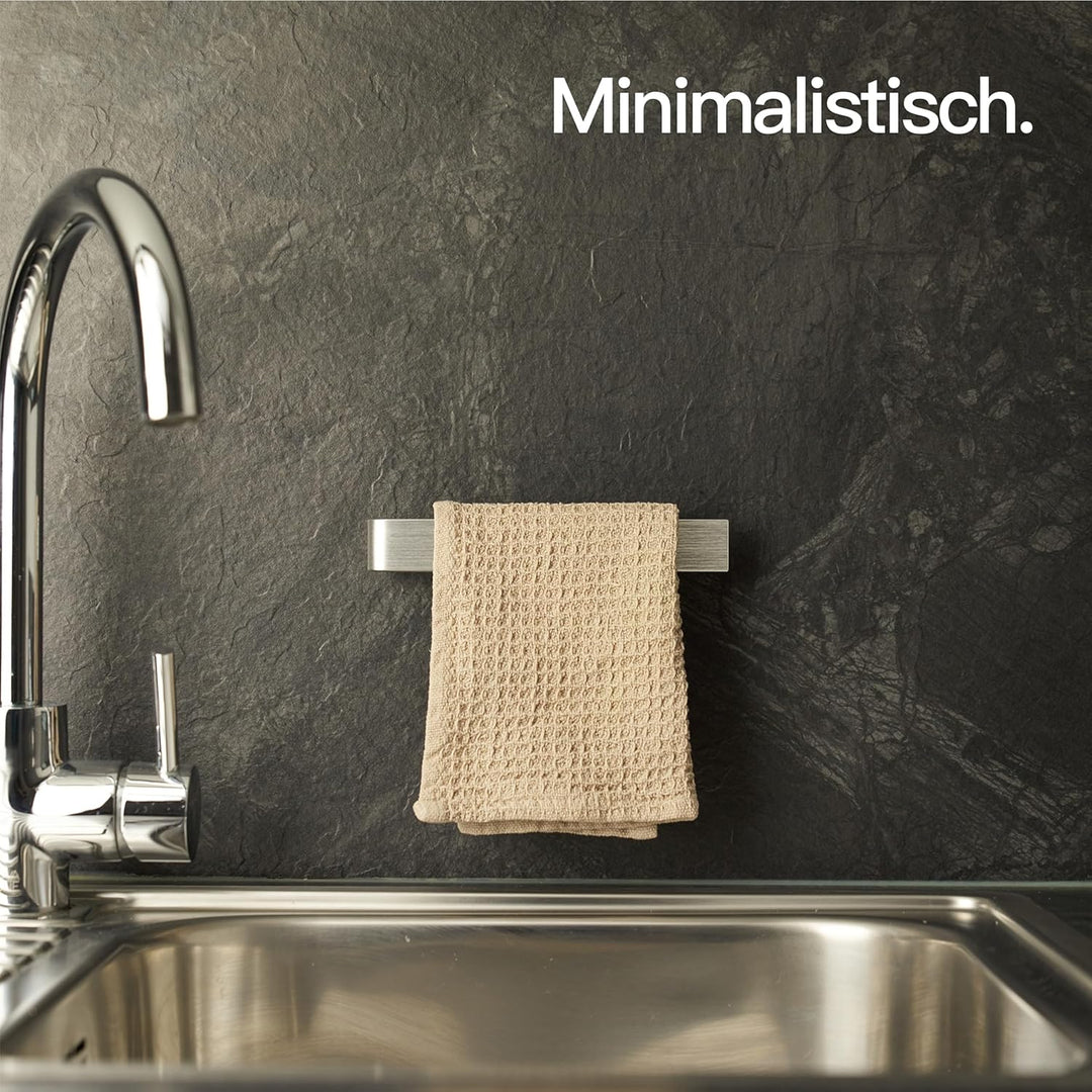 Designfabrik Hamburg Spültuchhalter | Spüllappenhalter ohne Bohren | Lappenhalter Spülbecken selbstk