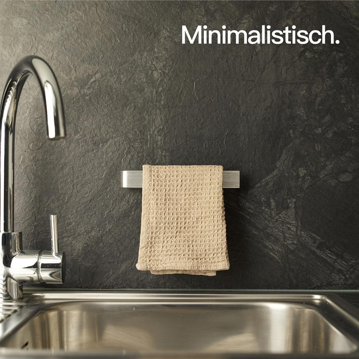 Designfabrik Hamburg Spültuchhalter | Spüllappenhalter ohne Bohren | Lappenhalter Spülbecken selbstk