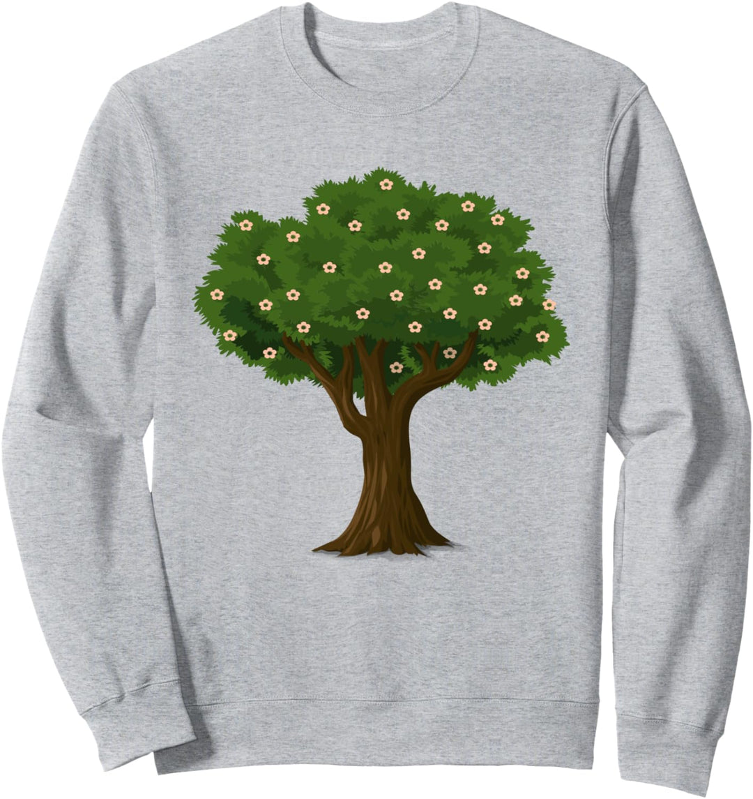Baum-Karikatur Sweatshirt