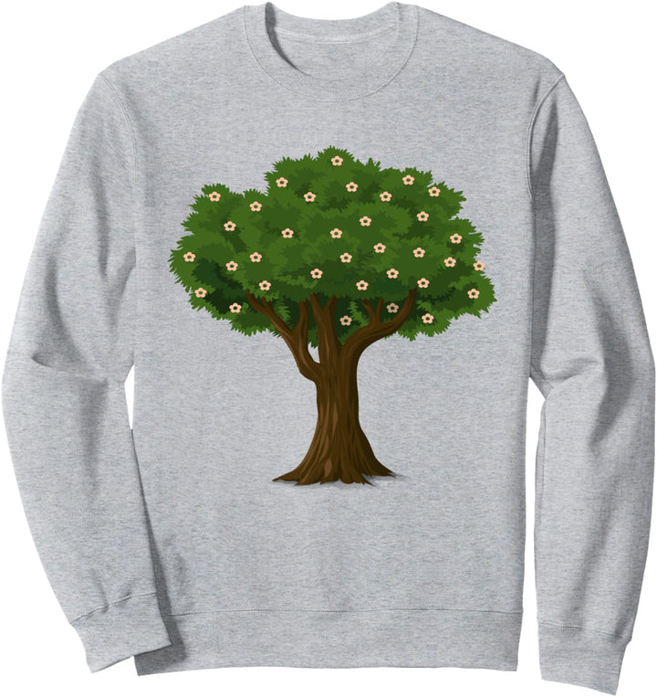 Baum-Karikatur Sweatshirt