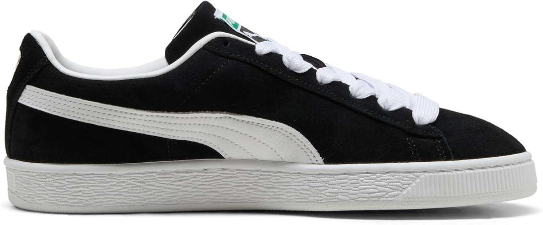 PUMA Unisex Suede Classic Sneaker 36 EU Puma Schwarz Puma Weiss, 36 EU Puma Schwarz Puma Weiß