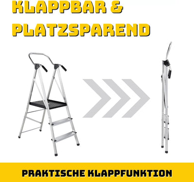 Sicherheitsleiter 3 Stufig, Haushaltshelfer