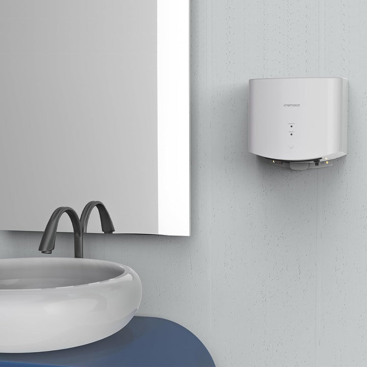 interhasa! Händetrockner automatischer Infrarotsensor handtrockner leise Gewerbe und Haushalt 1250W