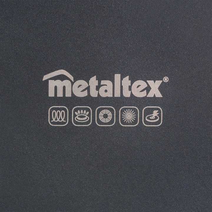 Metaltex XPERT - Kochtopf aus Aluminiumguss, 24 cm, antihaftbeschichtet, ILAG, 3 Schichten, Induktio