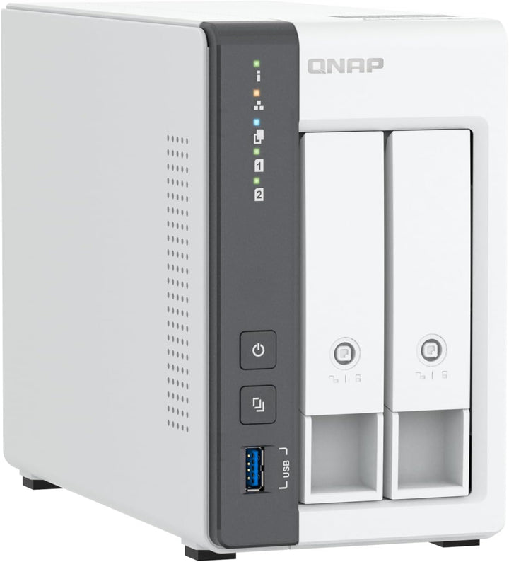 Qnap TS-216G | 2-Bay, Quad-core ARM CPU, 4GB RAM. 2.5GbE NAS
