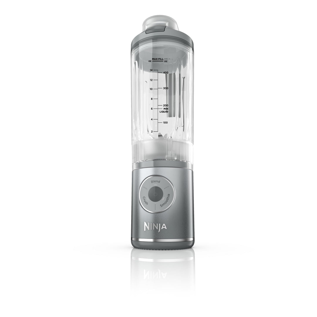 Ninja Blast Max Tragbarer Mixer, 570 ml, wiederaufladbarer Akku, Mixbecher & auslaufsicherer Deckel,